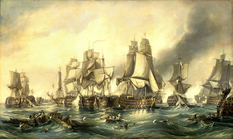 Battle of Trafalgar 1805
